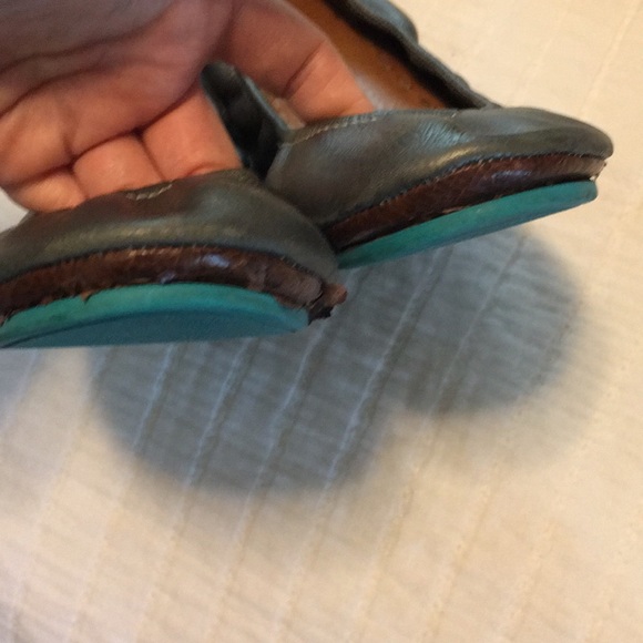 SOLD Metallic Pewter Tieks - Picture 7 of 8